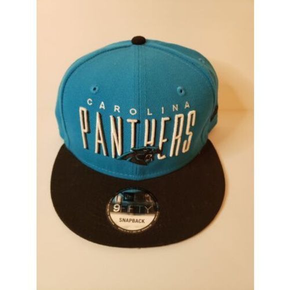 New Era Other - Carolina Panthers Cap Hat NFL 9FIFTY Flat Brim New Era Snap Back
